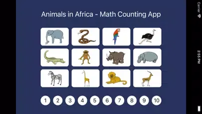 Animals in Africa - Math App應用截圖