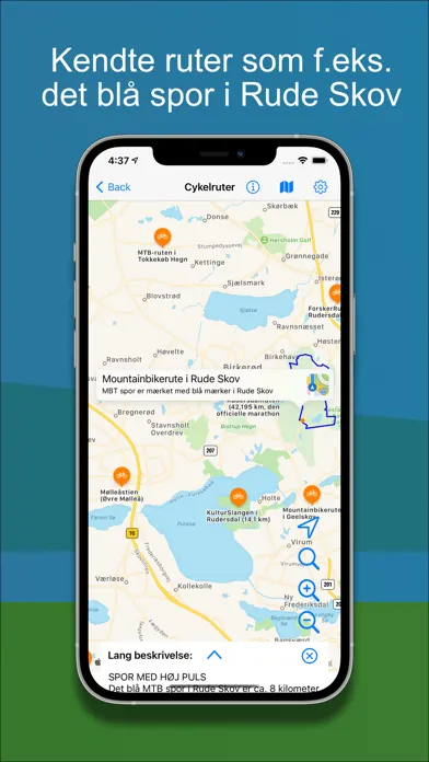 Capturas de pantalla de Cykelruter i Danmark