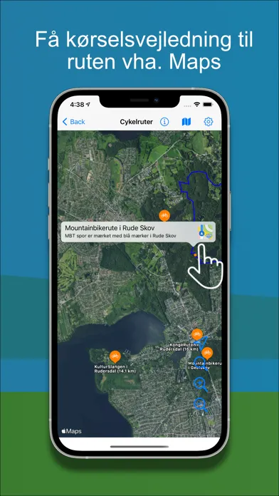 Capturas de pantalla de Cykelruter i Danmark