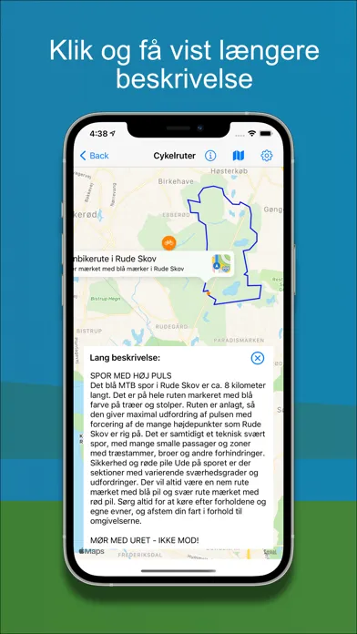 Capturas de pantalla de Cykelruter i Danmark