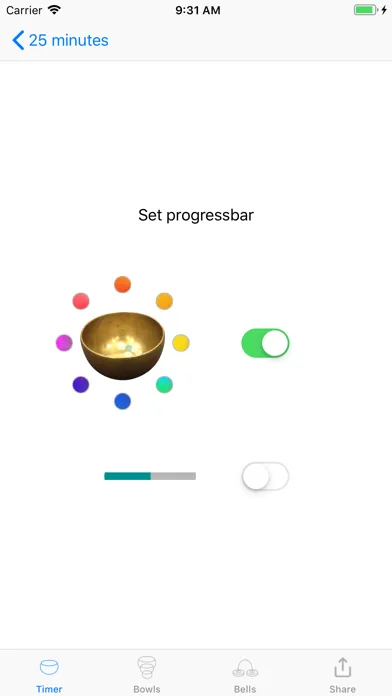 Ảnh chụp màn hình của Meditation Timer Plus
