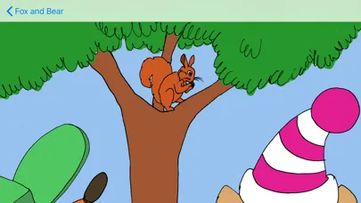 Tangkapan skrin Fox and Bear in the Park