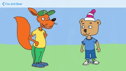 Tangkapan skrin Fox and Bear in the Park