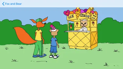 Tangkapan skrin Fox and Bear in the Park