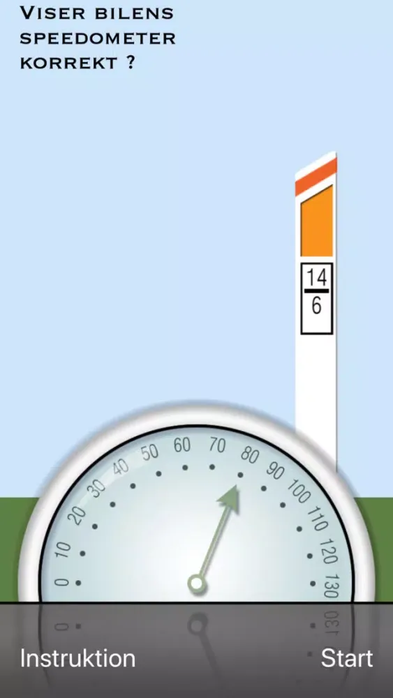 Zrzuty ekranu Speedometer - fartkontrol