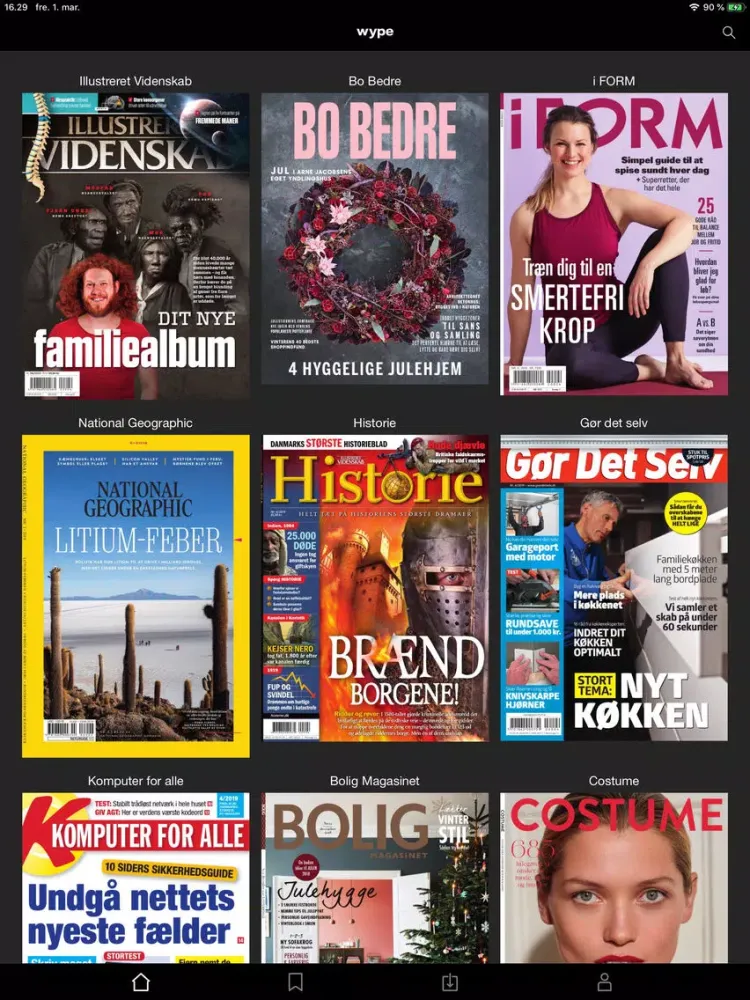 Wype iPad  Screenshots