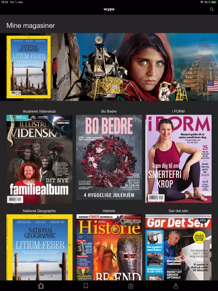 Wype iPad  Screenshots