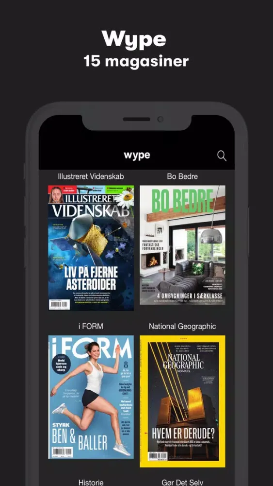Wype Screenshots