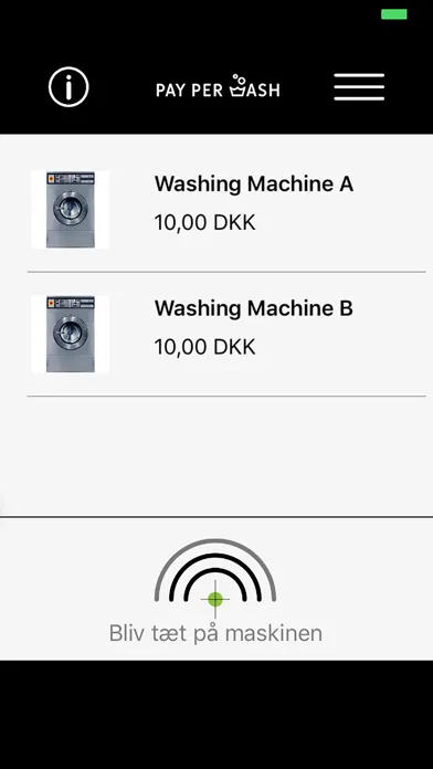 Pay Per Wash Screenshots