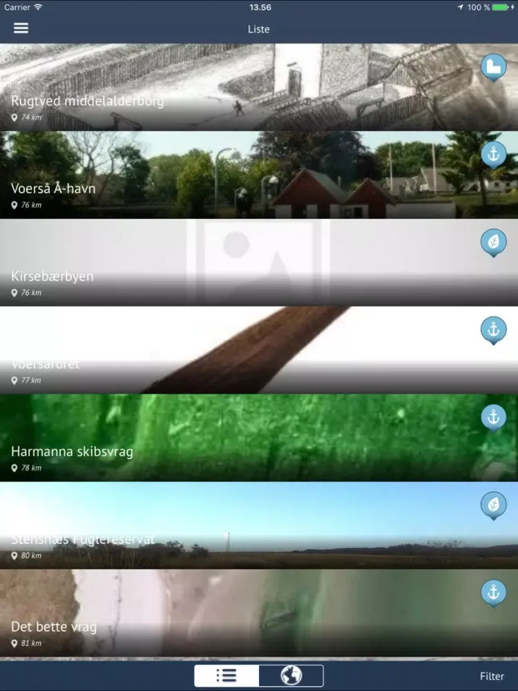 Kyst Guide – På oplevelse i toppen af Danmark iPad  سکرین شاٹس