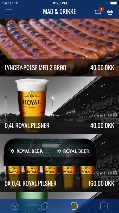 Captures d'écran de Lyngby BK