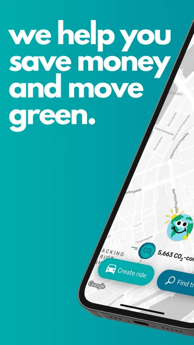 Zrzuty ekranu Commute for Organisations