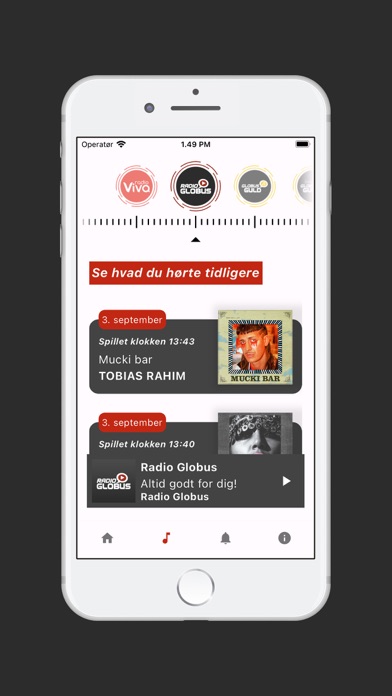 Screenshot di Radio Globus