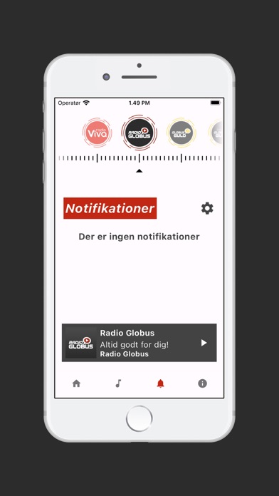 Screenshot di Radio Globus