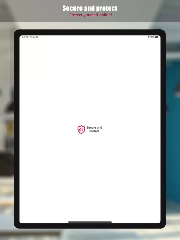 Ảnh chụp màn hình của Secure and protect iPad 