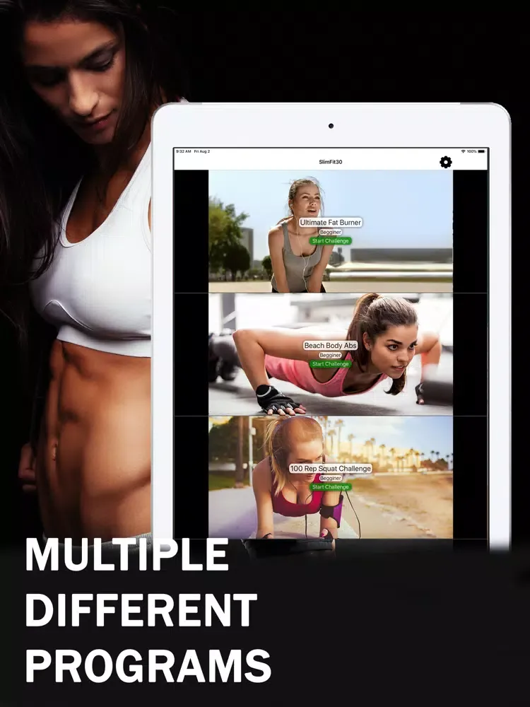 Captures d'écran de SlimFit30: Weight loss workout iPad 