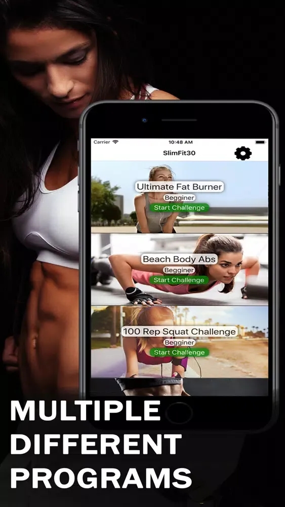 Captures d'écran de SlimFit30: Weight loss workout