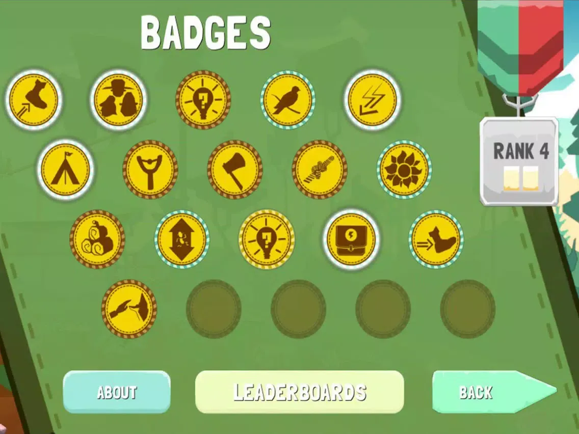 Ảnh chụp màn hình của Scouts iPad 