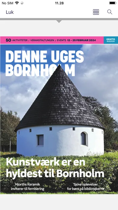Zrzuty ekranu Denne Uges Bornholm