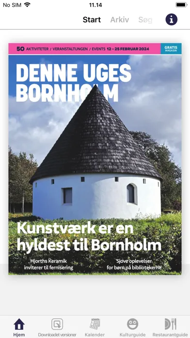 Zrzuty ekranu Denne Uges Bornholm