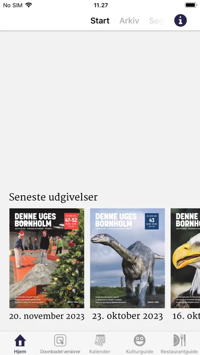 Zrzuty ekranu Denne Uges Bornholm