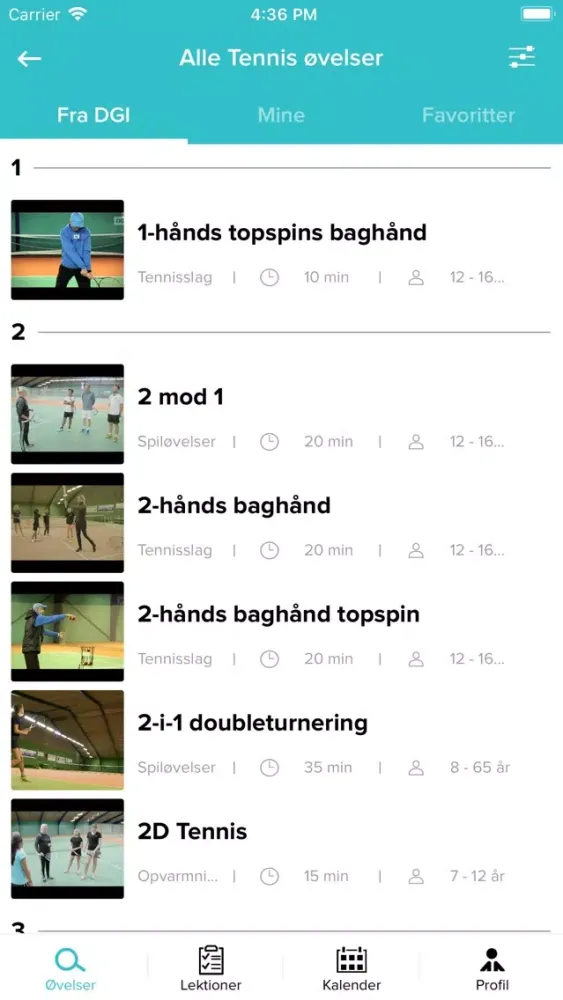 DGI Trænerguiden应用截图