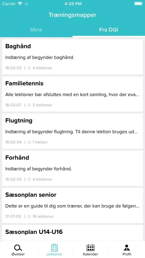 DGI Trænerguiden应用截图