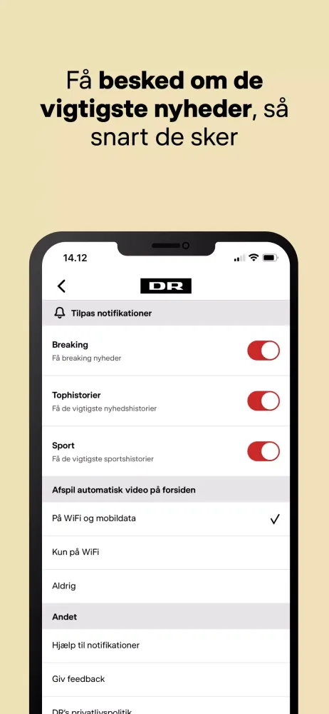 DR Nyheder Screenshots
