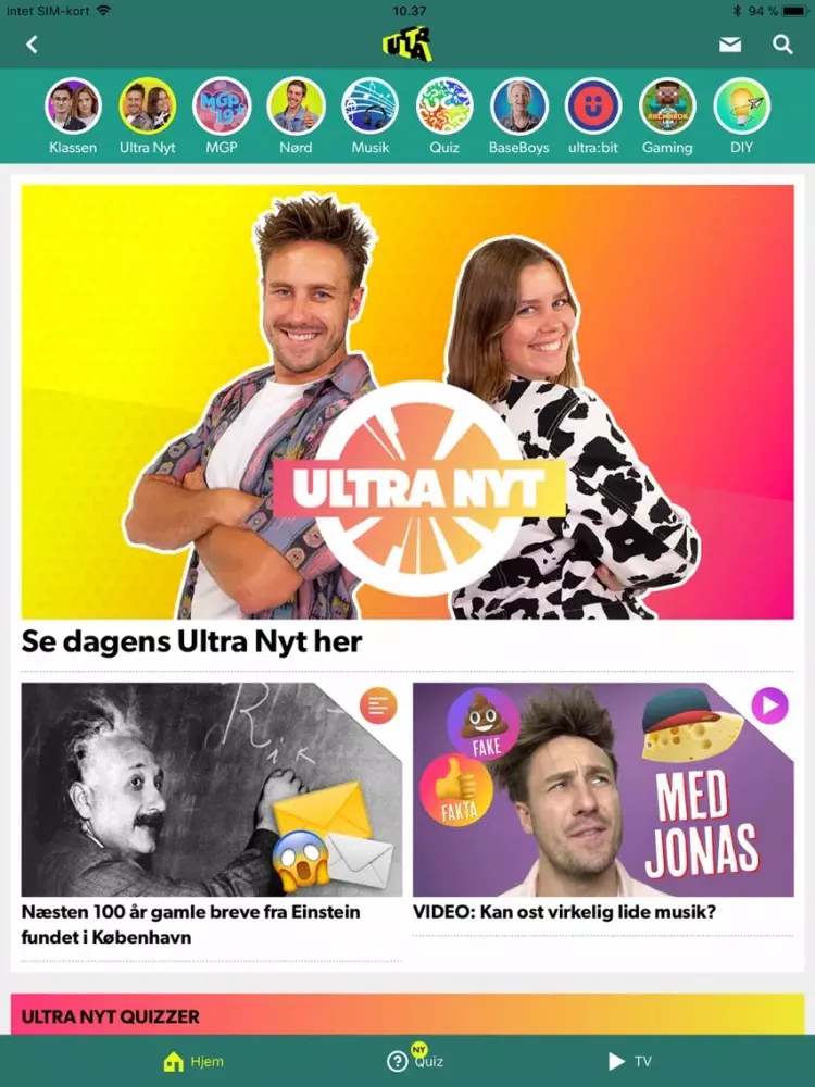 DR Ultra Nyt+ iPad  स्क्रीनशॉट