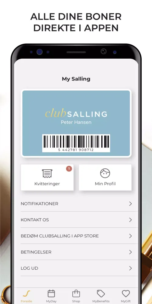 ClubSalling سکرین شاٹس