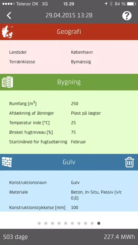 Energieffektiv fugtudtørring Screenshots