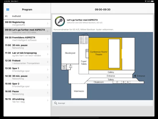 ASPECT4 Day iPad  Screenshots