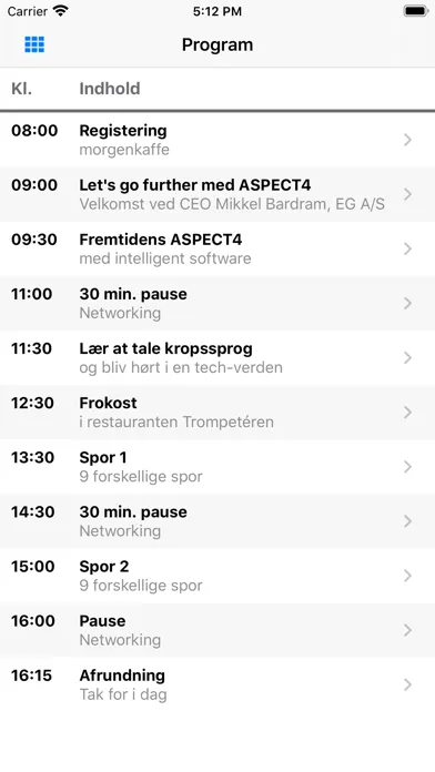 ASPECT4 Day Screenshots