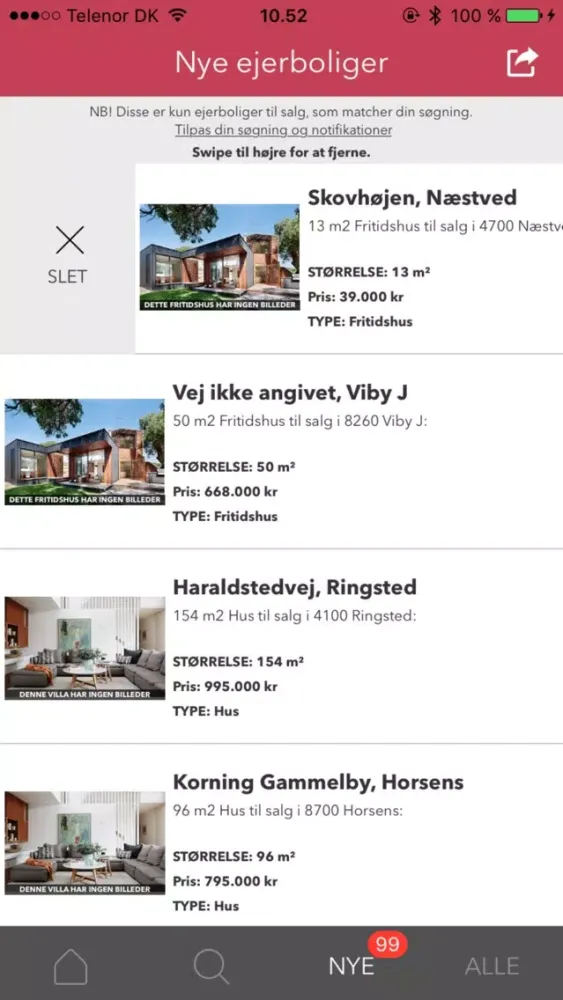 Boliger til salg i Danmark应用截图