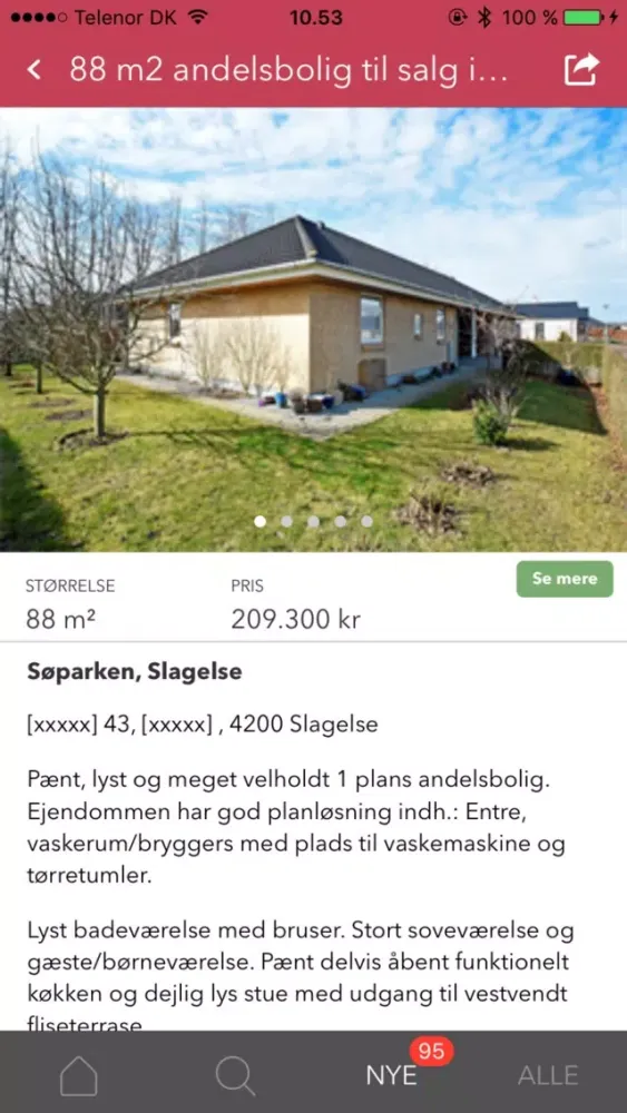 Boliger til salg i Danmark应用截图