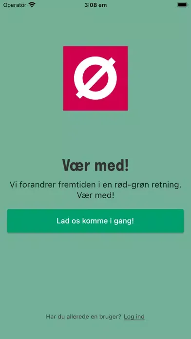 Tangkapan layar Vær med - Enhedslistens app