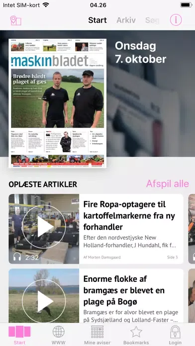 Capturas de pantalla de FBG Medier