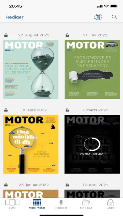 Capturas de pantalla de FDM - Motor