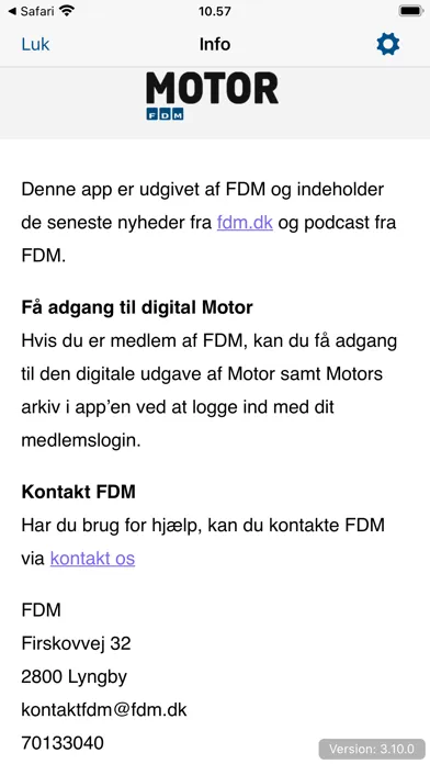 Capturas de pantalla de FDM - Motor