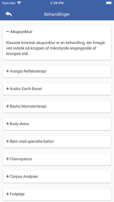 Det Blå Hus Klinik & Helsekost Screenshots