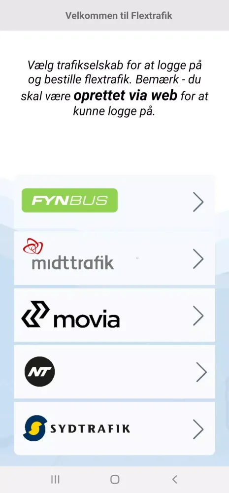 Capturas de pantalla de Flextrafik