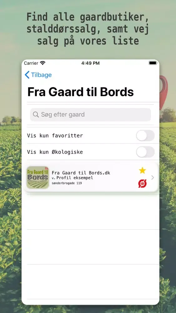 تصاویر Fra Gaard til Bords