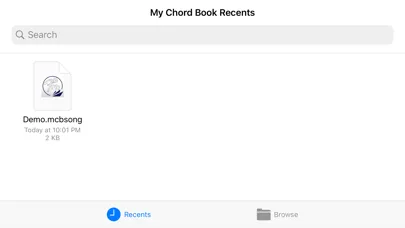 My Chord Book سکرین شاٹس