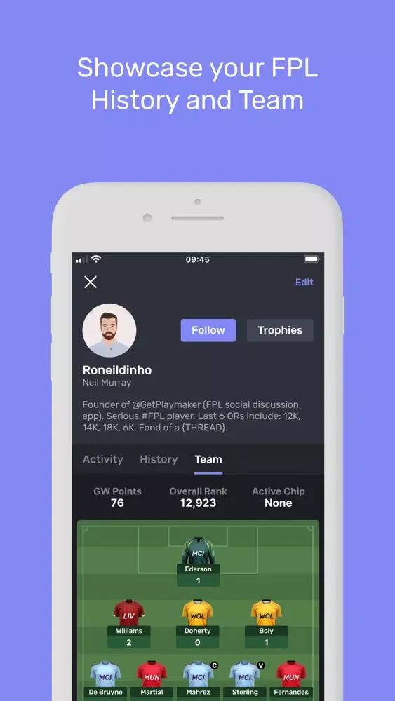 Zrzuty ekranu Playmaker - Fantasy Football