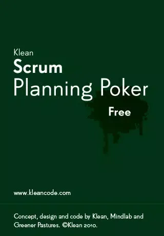 Captures d'écran de Klean Scrum Poker