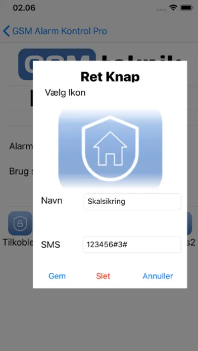 GSM Alarm Control PRO Screenshots