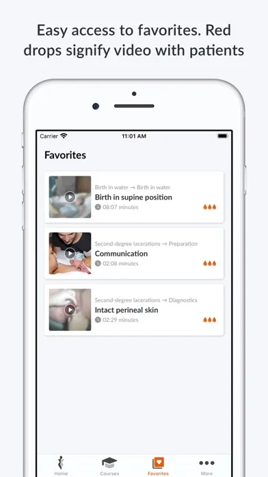 Capturas de pantalla de GynZone - OBGYNs and midwives