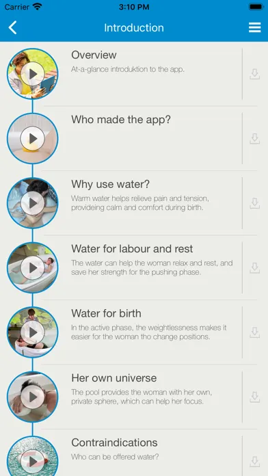 Waterbirth Ekran Görüntüleri