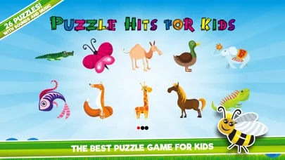 Jigsaw Puzzles Hits Free for Kids and Toddlers ∙ Jigsaw learning and educational game with animals Ekran Görüntüleri