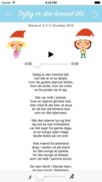 Danske Julesange - tekster स्क्रीनशॉट